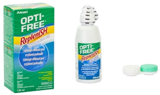 Roztok OPTI-FREE RepleniSH 120ml s pouzdrem