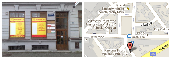 Osobní odběr Ostrava